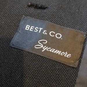 *Vintage* heavy duty, black trench coat BEAUTIFUL